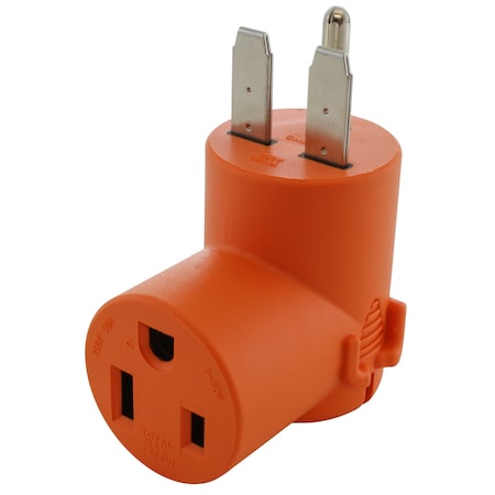 Ac Works Plug Adapter, 6-50R, 6-30P, 6-50P, 6-30P, 0 ft., Orange WD630650